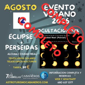 eclipse y perseidas 12 de agosto