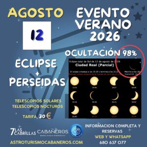 eclipse y perseidas 12 de agosto